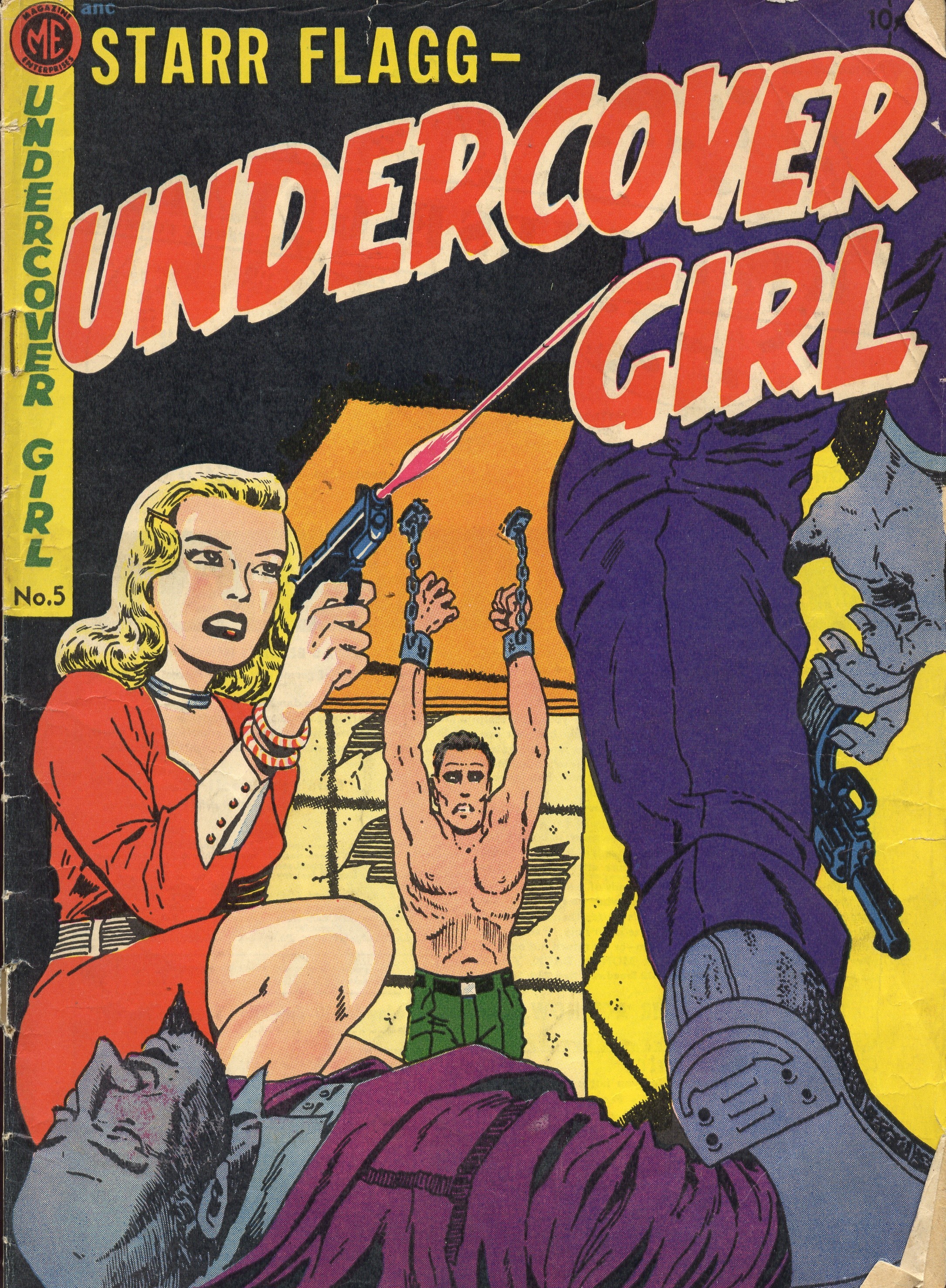 Undercover Girl #5 by Magazine Enterprises
