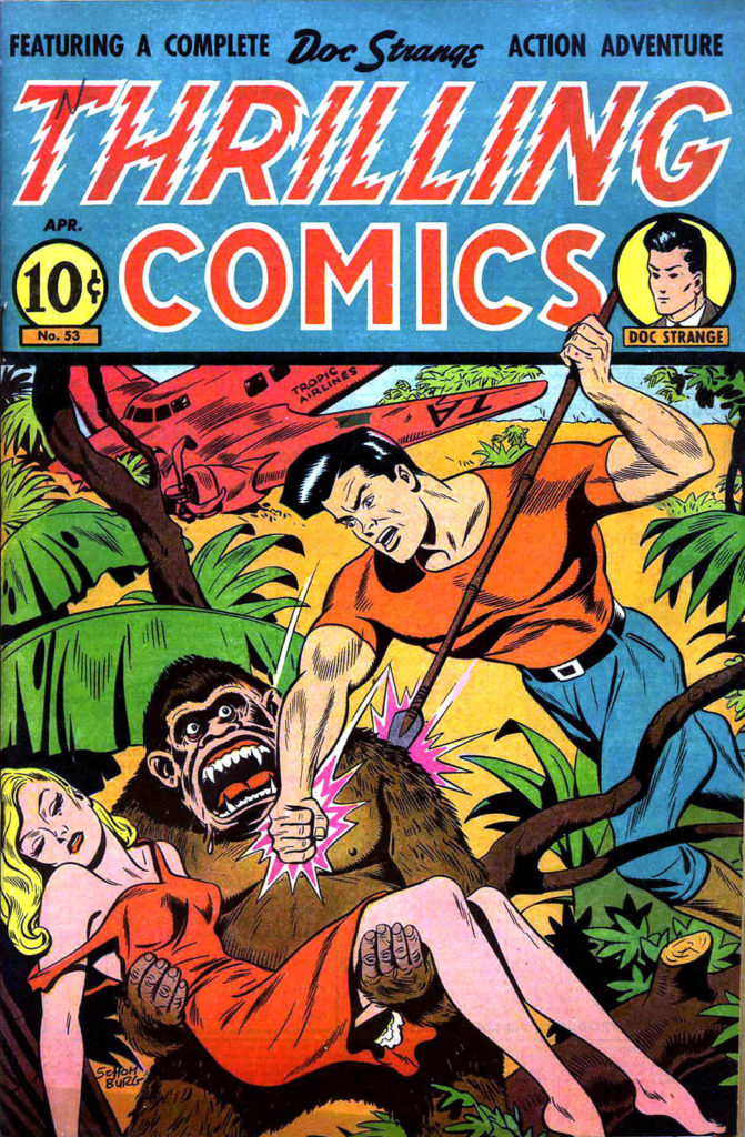 Thrilling Comics #53 by Pines