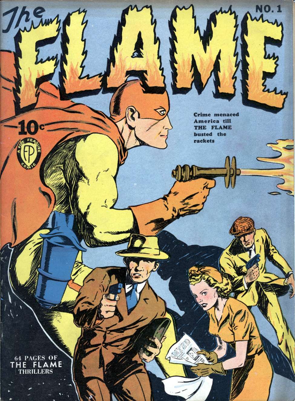 The Flame #1 by Fox