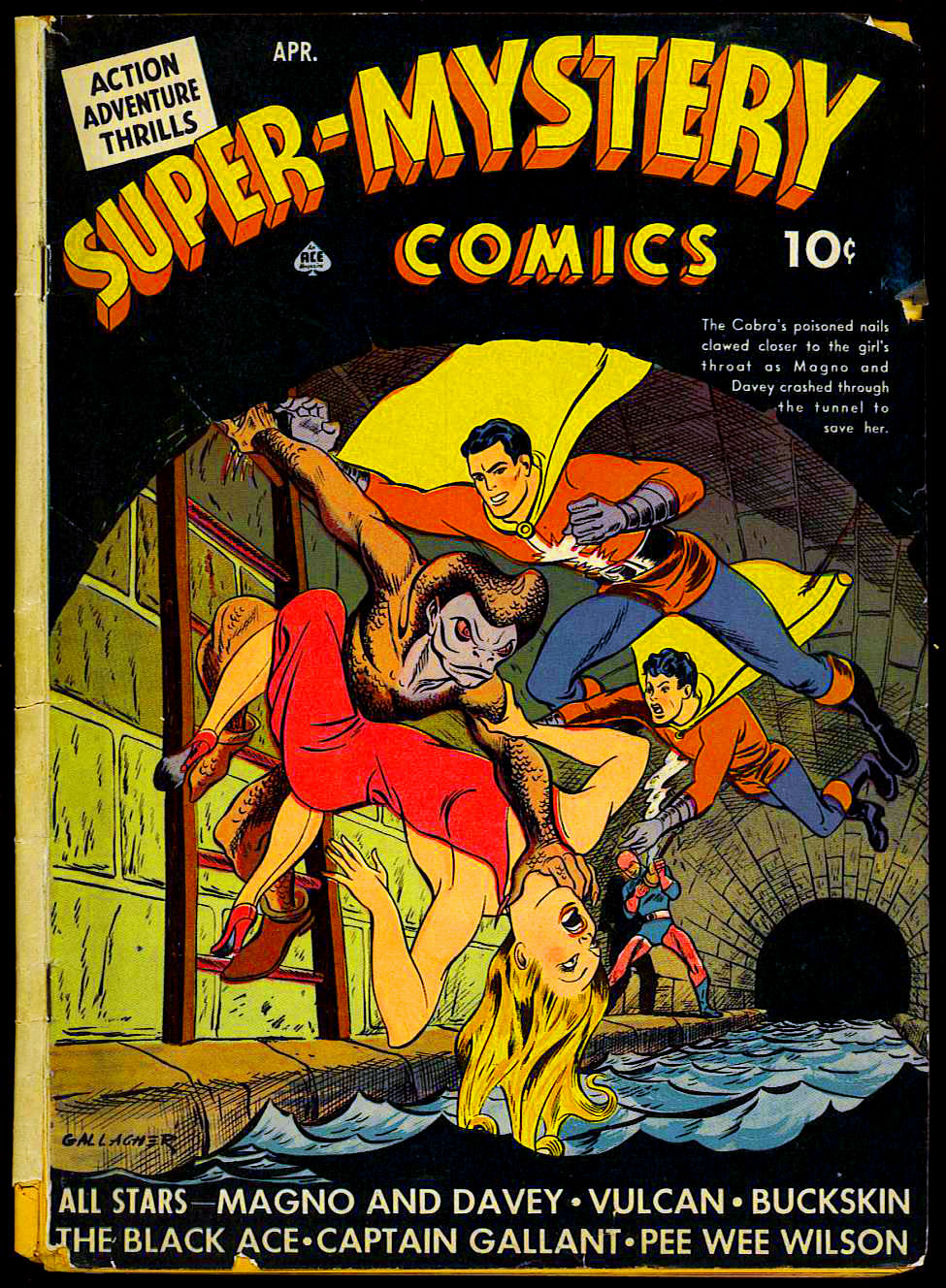 Super Mystery Comics v3 #1 by Ace