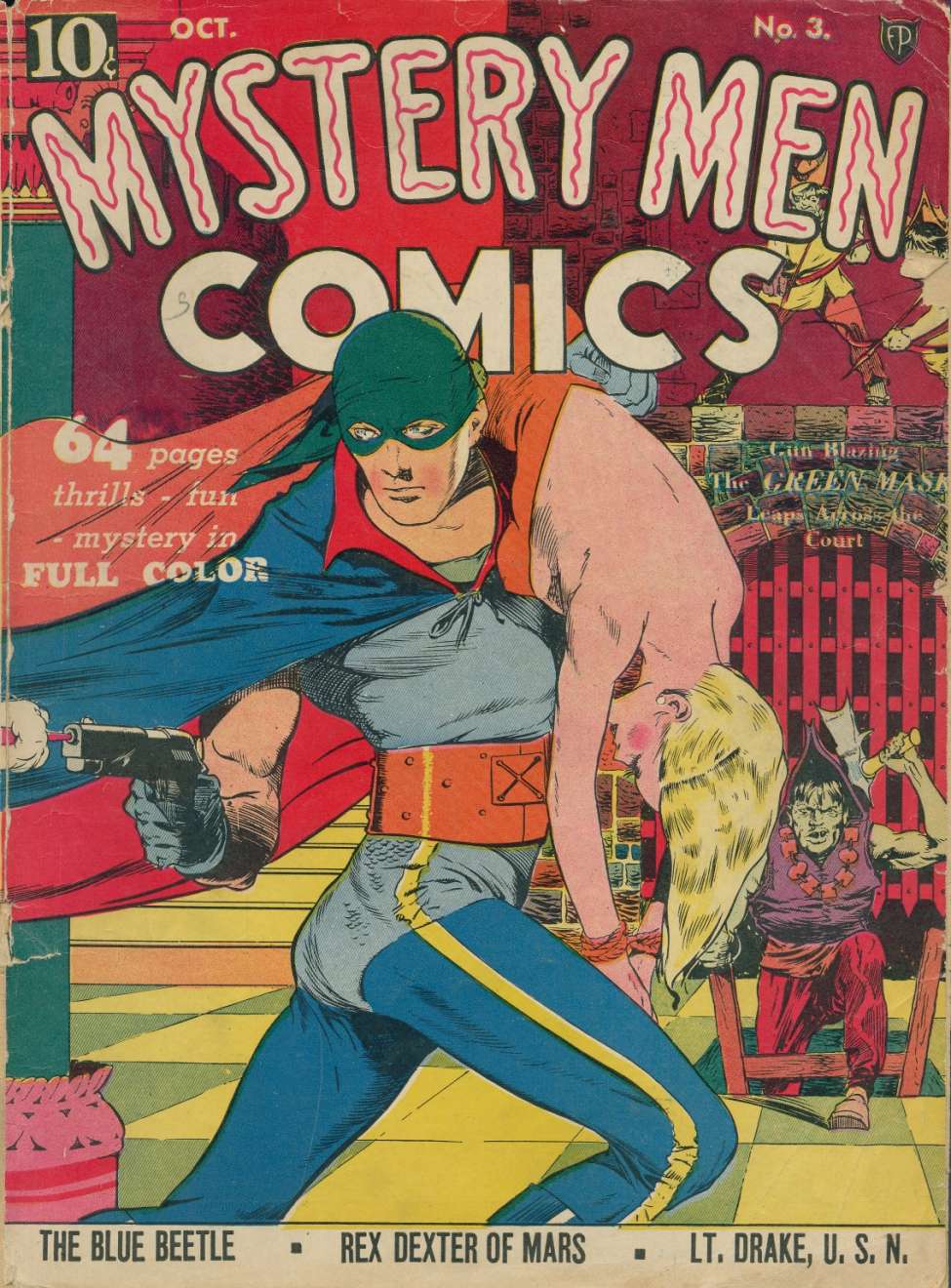 Mystery Men Comics #3 by Fox Features