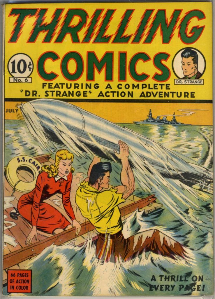 Thrilling Comics v2 #6 by Pines