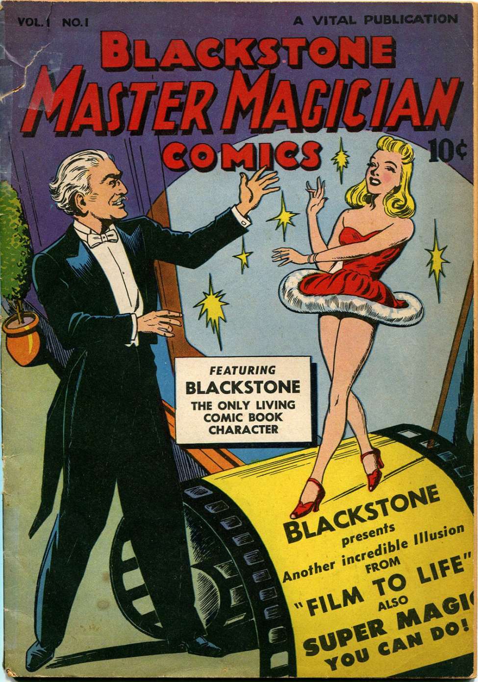 Blackstone Master Magician Comics #1, by Vital Publications