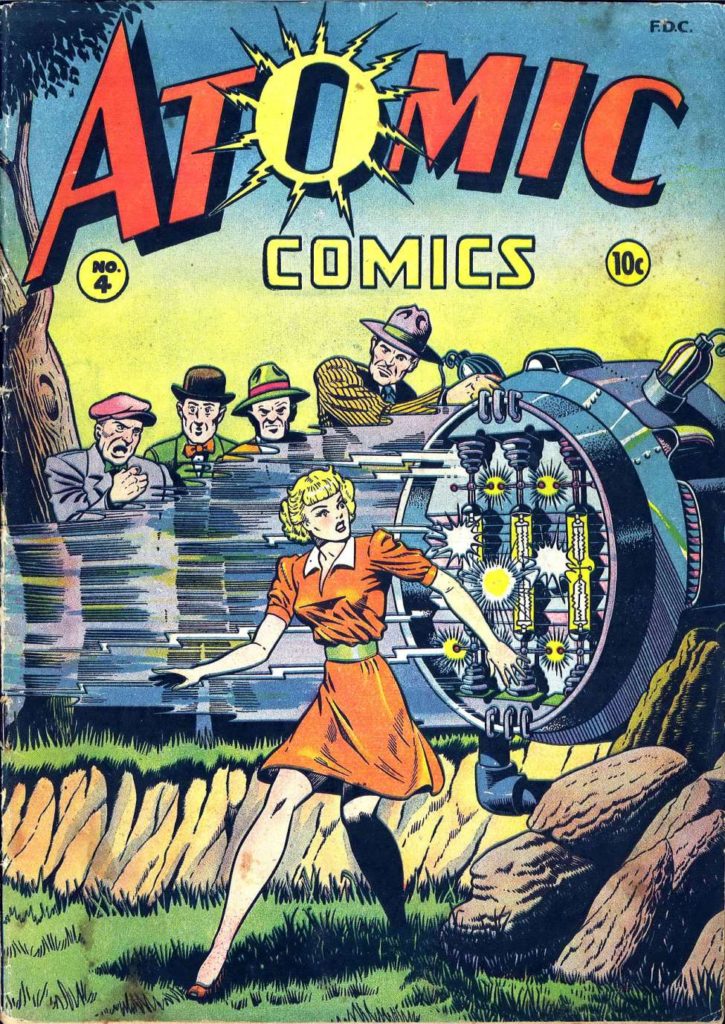 Atomic Comics #4, by Green Publishing