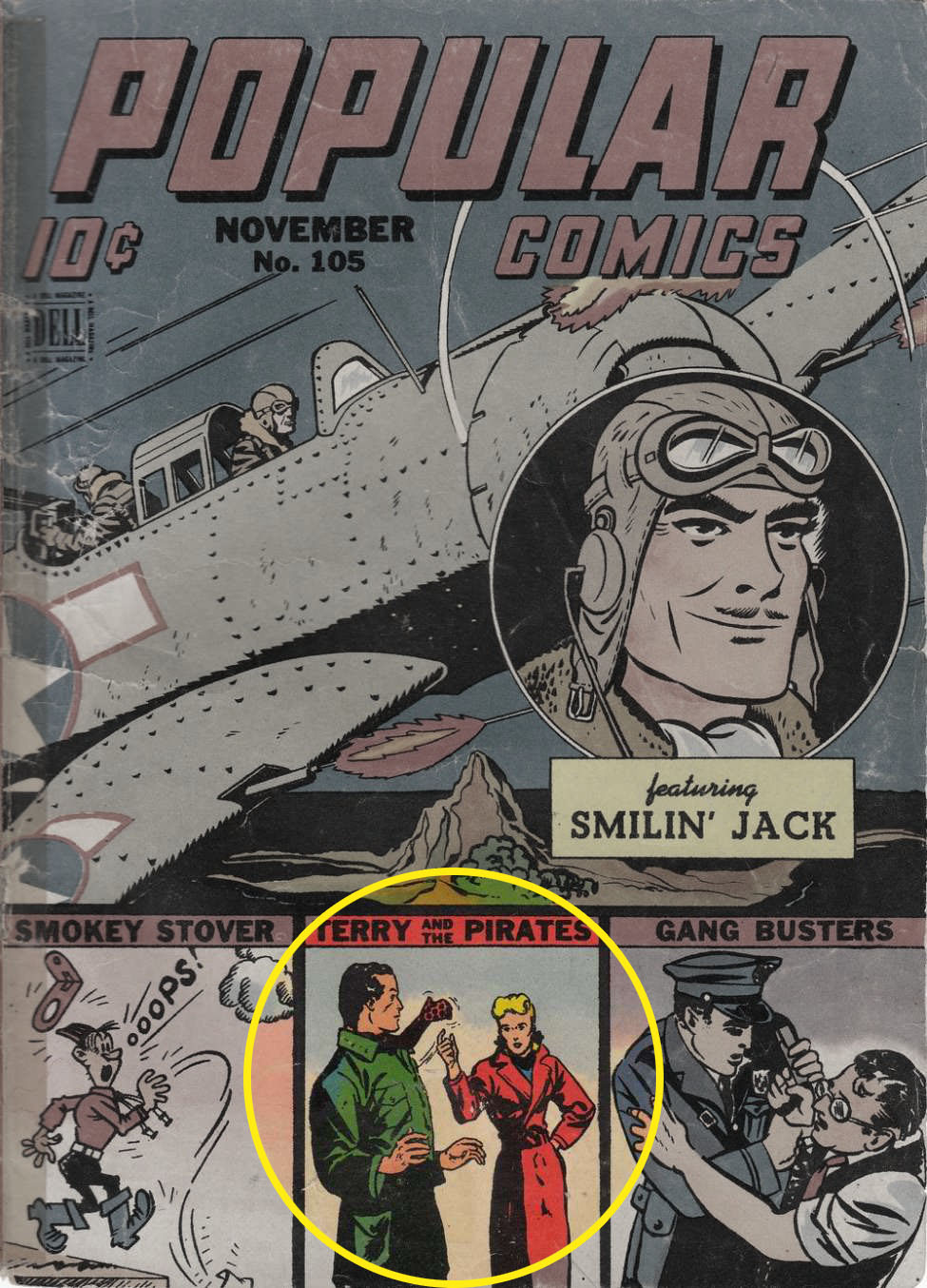 Popular Comics #105, Dell