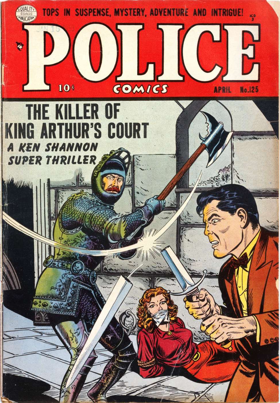 Police Comics #125, Quality