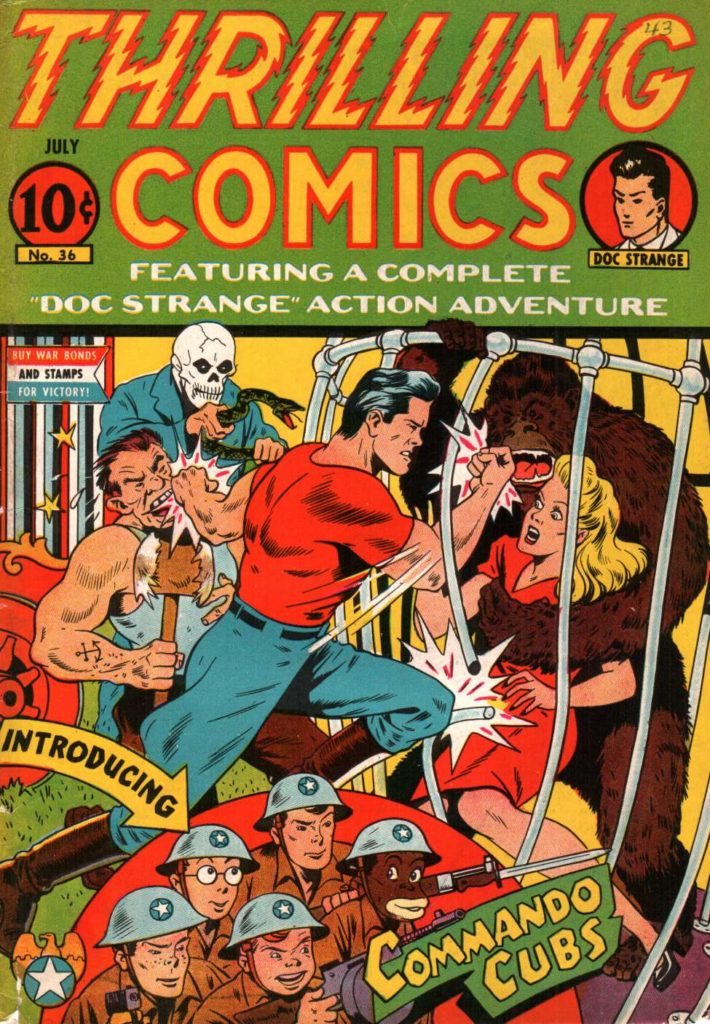 Thrilling Comics #36, Pines