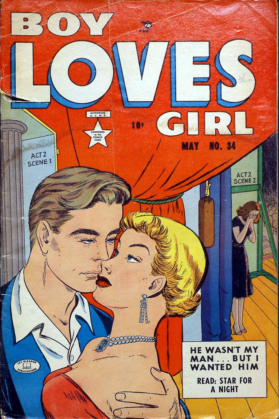 Boy Loves Girl #34, Lev Gleason