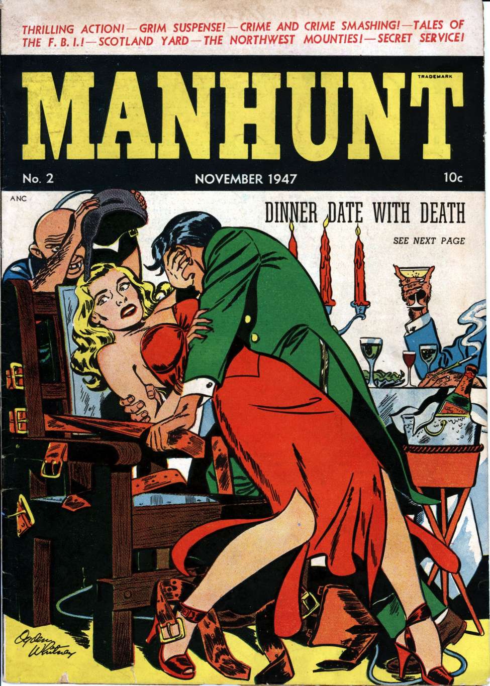 Manhunt #2, Magazine Enterprises