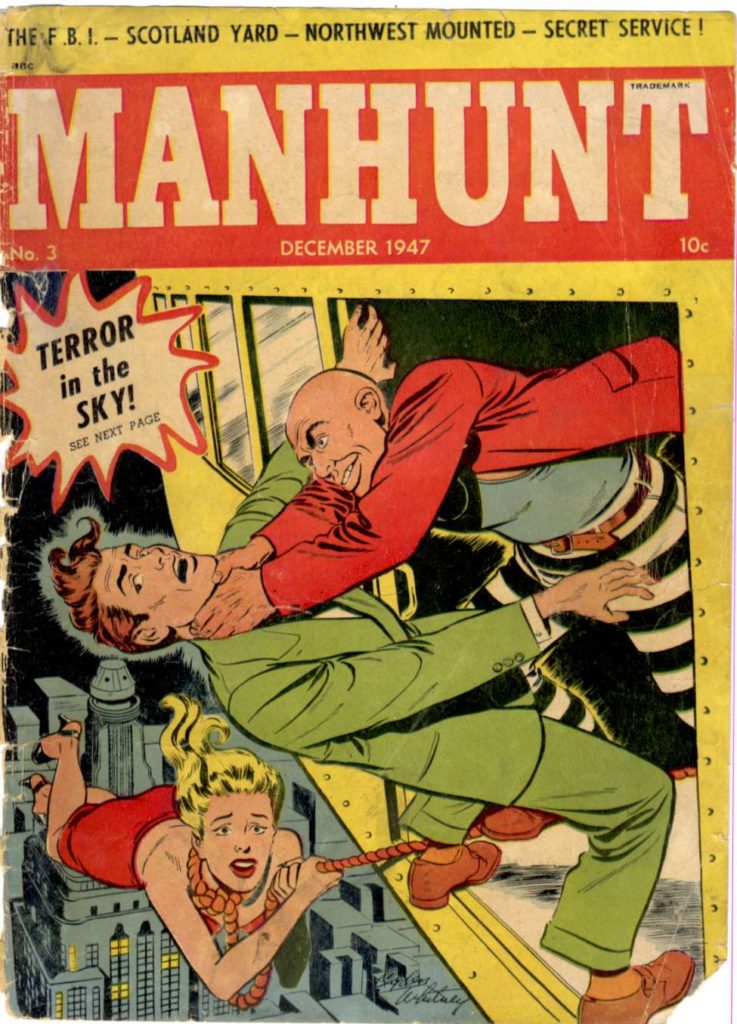 Manhunt #3, Magazine Enterprises