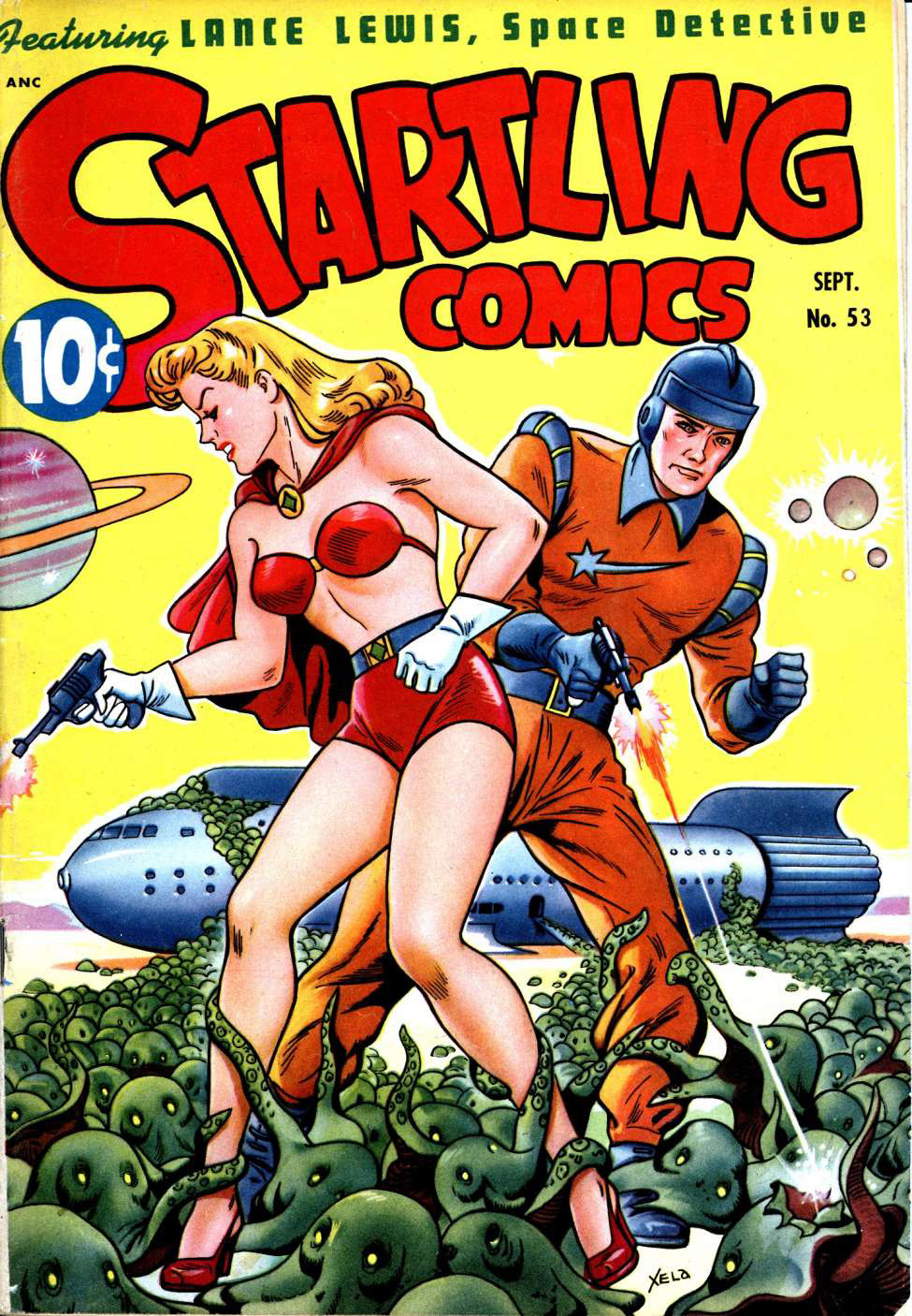 Startling Comics #53, Pines