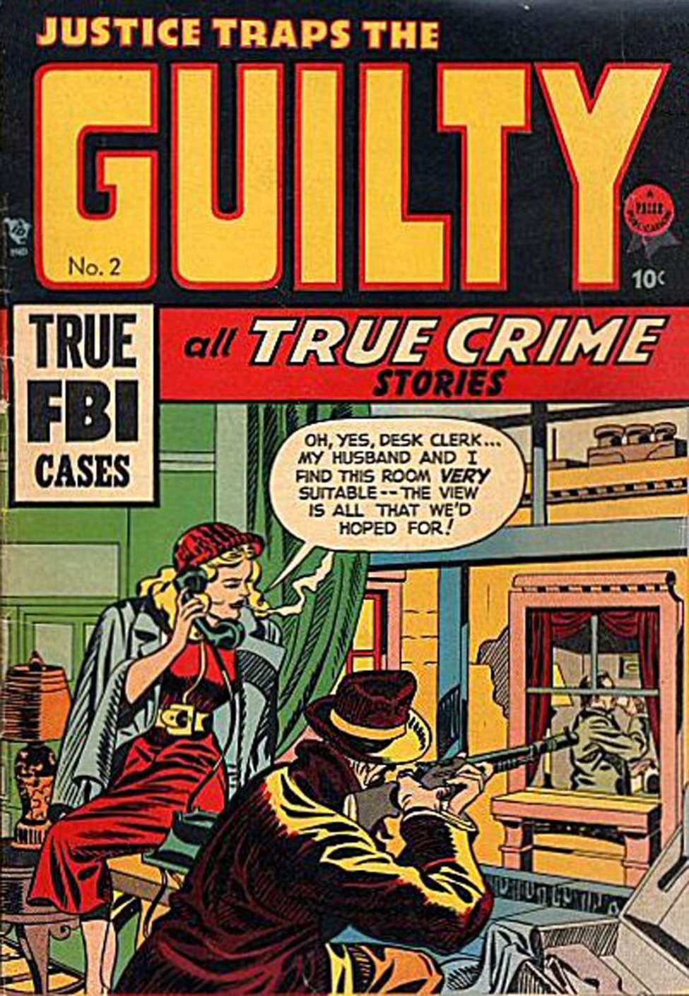 Justice Traps the Guilty v1 #2, Prize Comics