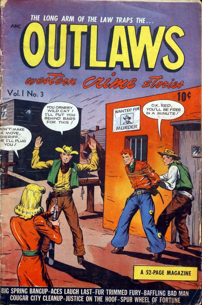 Outlaws v1 #3, DS Publishing