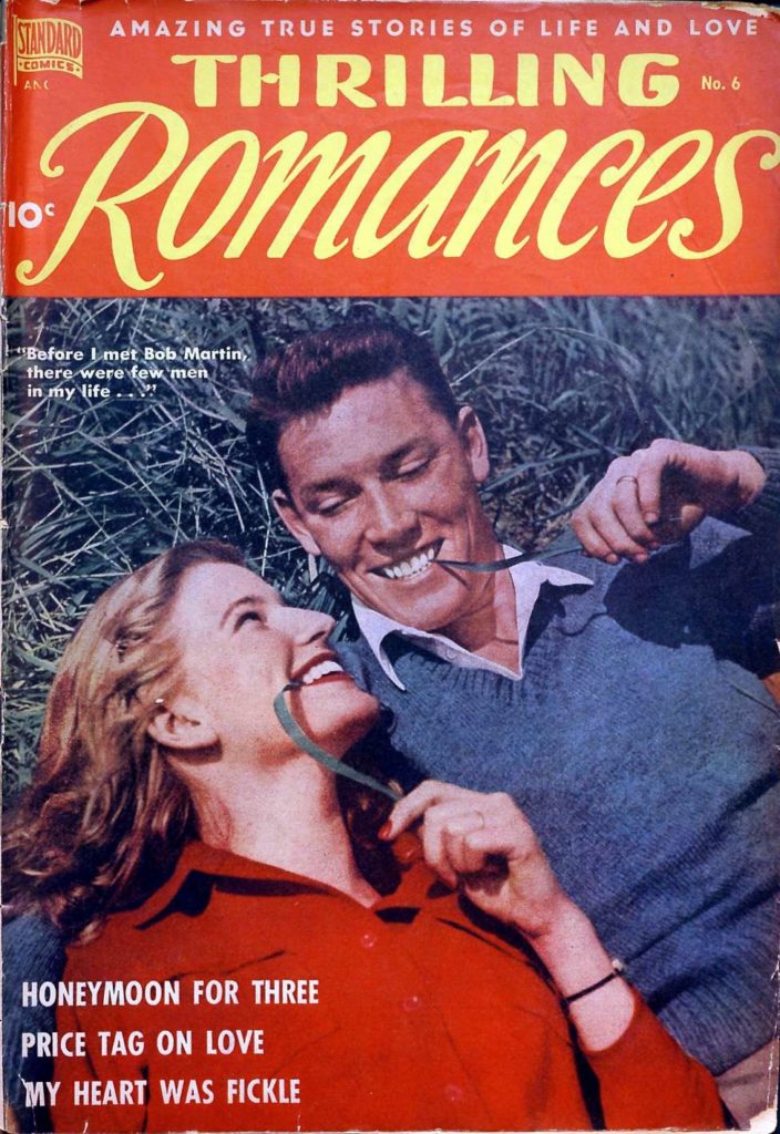 Thrilling Romances #6, Standard Comics