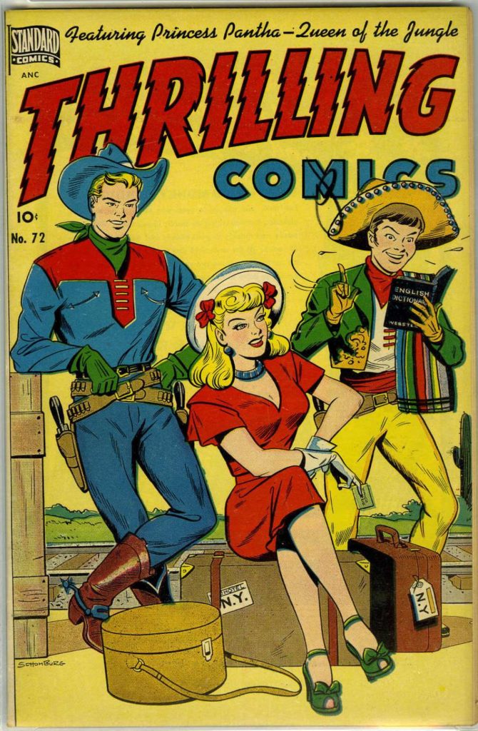 Thrilling Comics #72, Pines