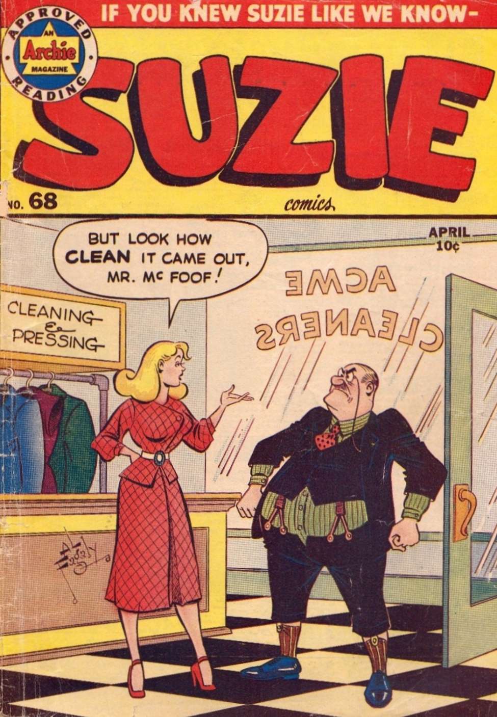 Suzie #68, Archie/MLJ