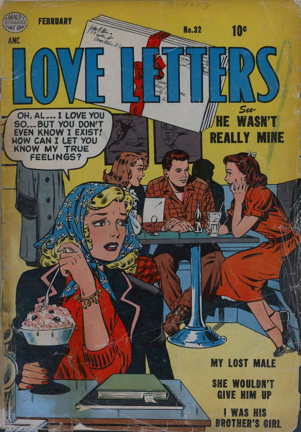 Love Letters #32, Quality Comics