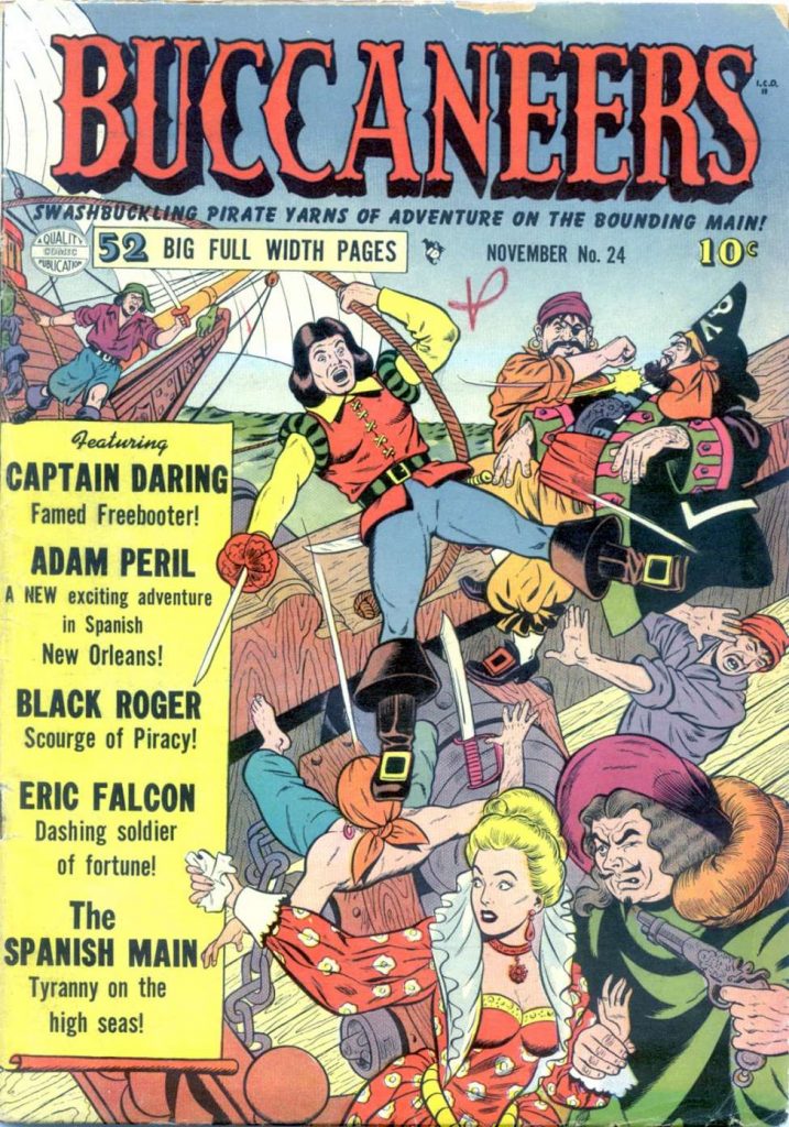 Buccaneers #24, Quality Comics