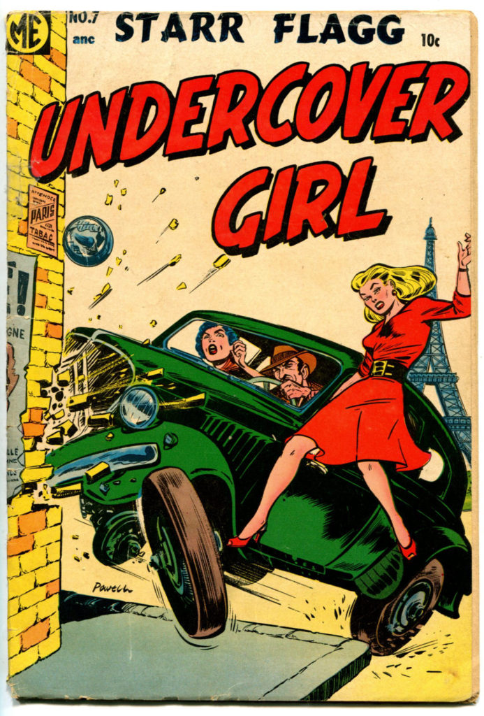 Undercover Girl #7 by Magazine Enterprises
