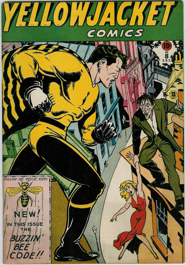 Yellowjacket Comics #8, Charlton
