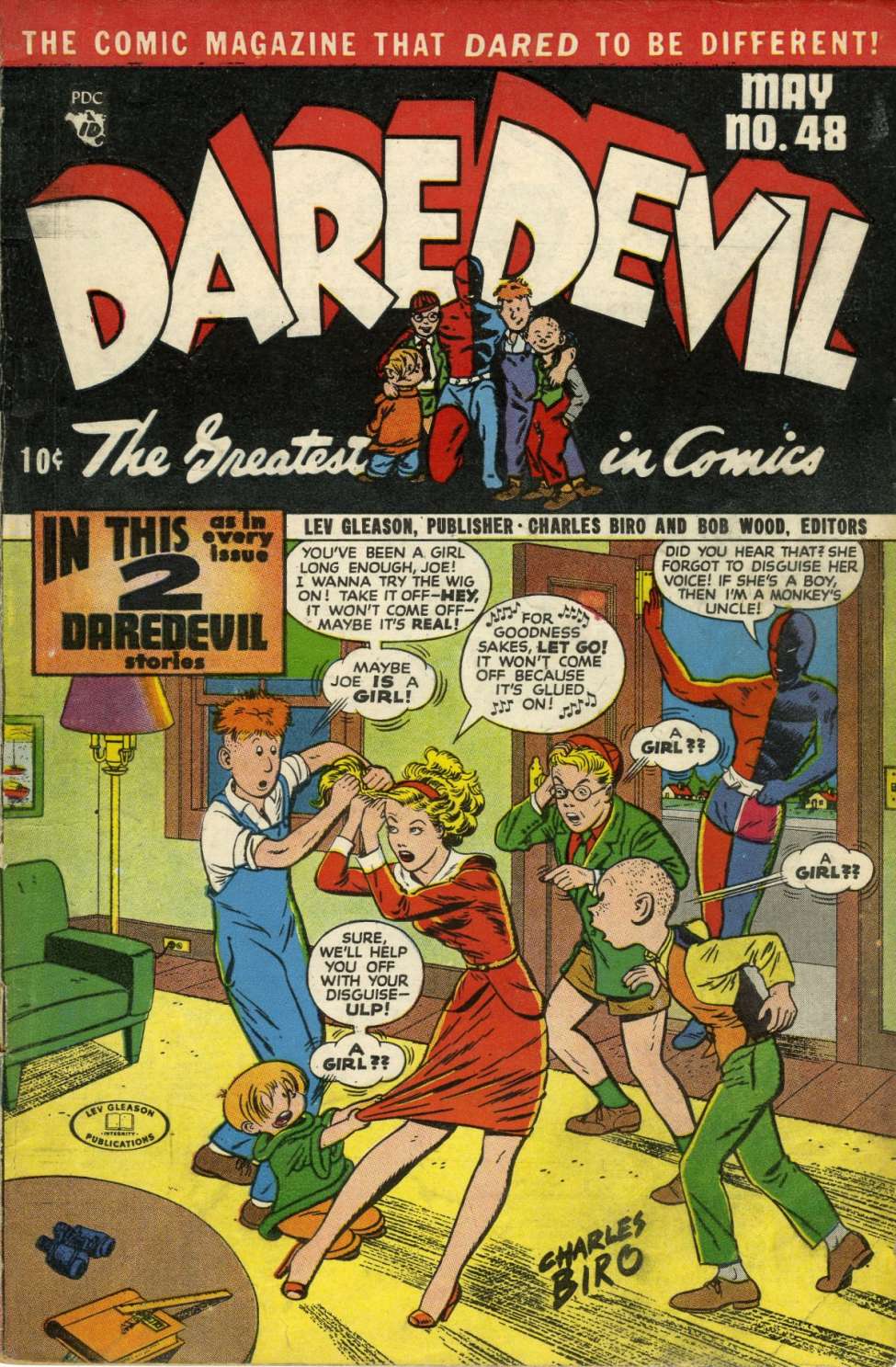 Daredevil #48, Lev Gleason