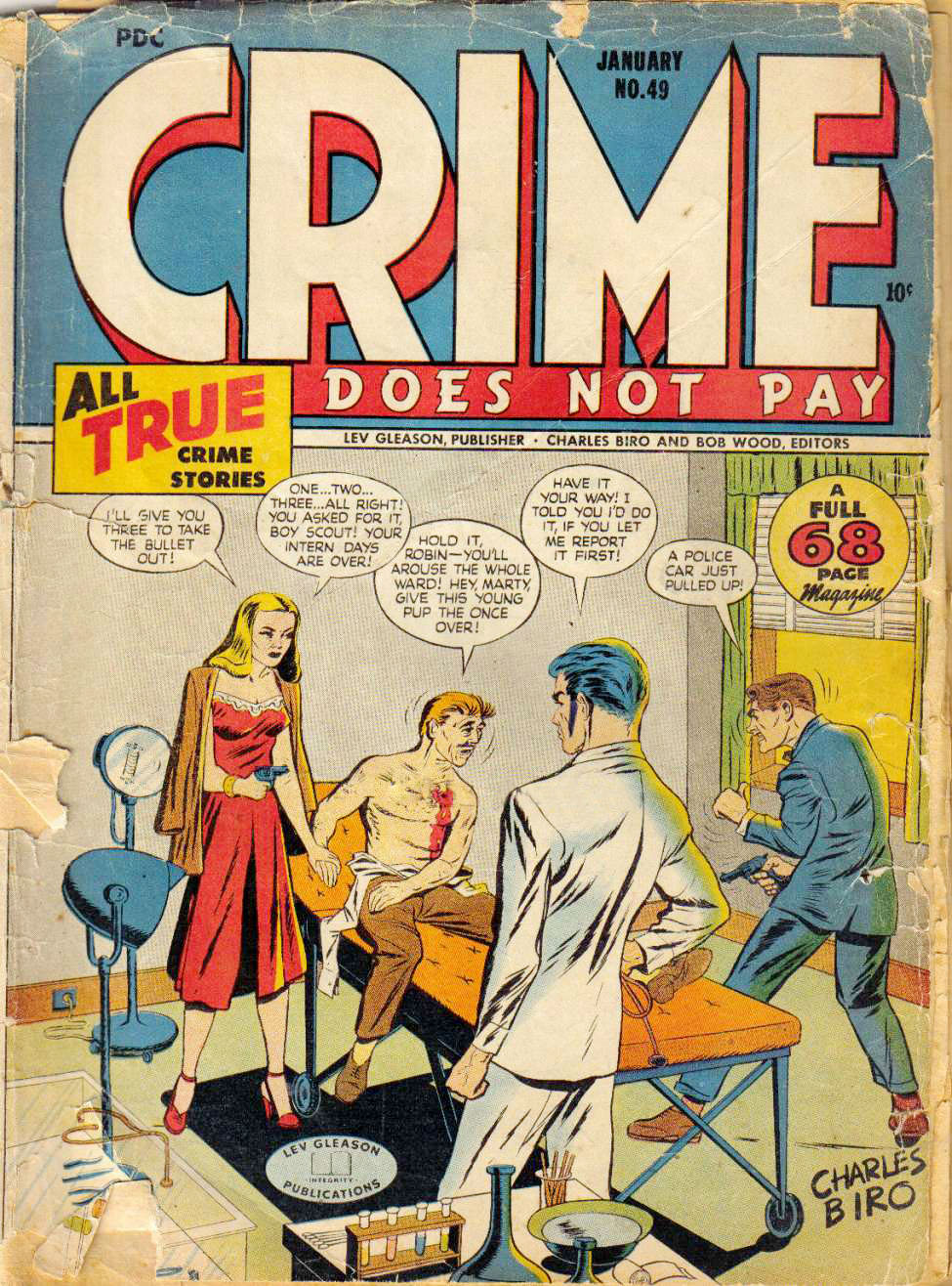 Crime Does Not Pay #49, Lev Gleason