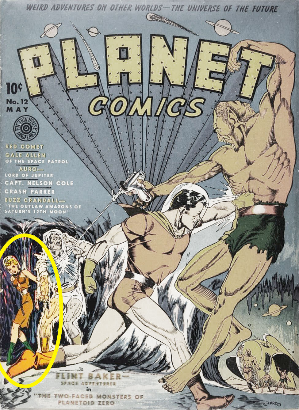 Planet Comics #12, Fiction House