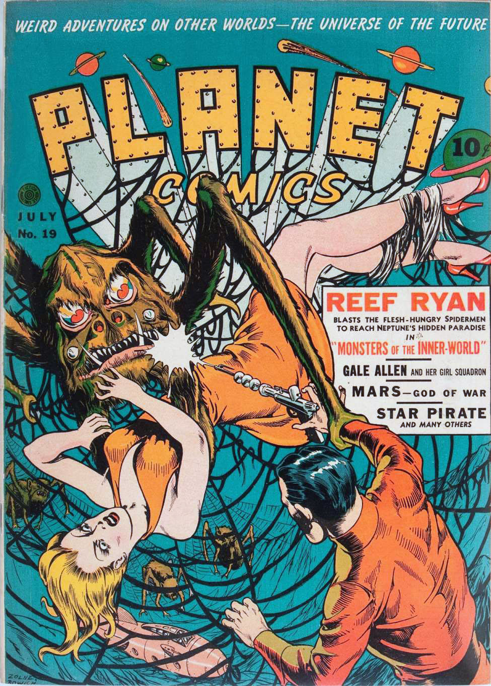 Planet Comics #19, Fiction House