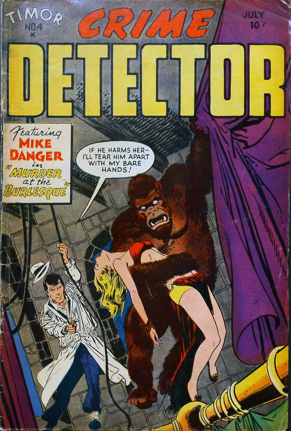 Crime Detector #4, by Timor/Stanley Morse